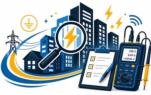Pomiary elektryczne dla hal i magazynów Sława